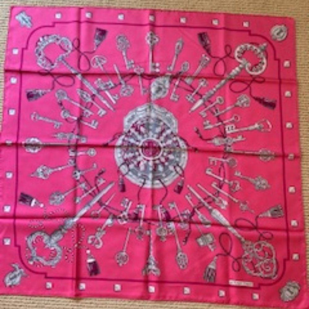 Hermes Silk Scarf